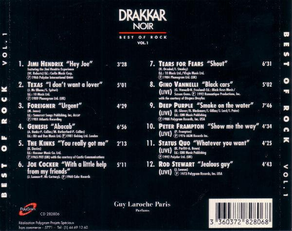 Drakkar Noir - Best Of Rock Vol. 1 [2]