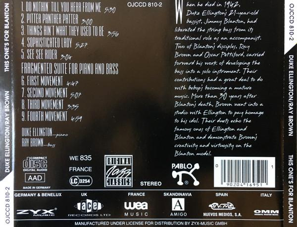 Duke Ellington - This One's For Blanton [2]