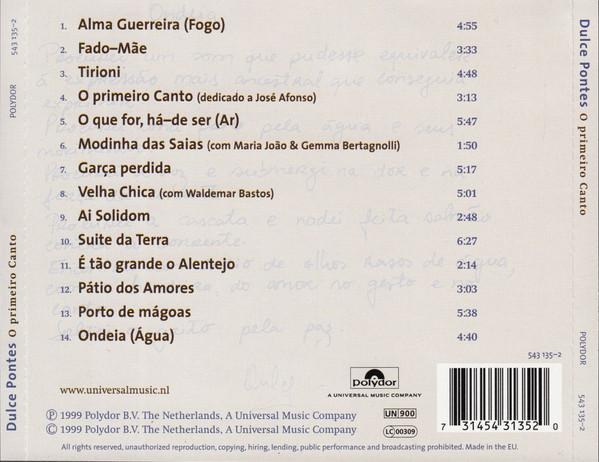 Dulce Pontes - O Primeiro Canto (CD) [2]