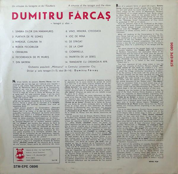 Dumitru Fărcaș - Un Virtuose Du Taragote Et De L'Hautbois = A Virtuoso Of The Taragot And The Oboe (Disc Vinil) [2]