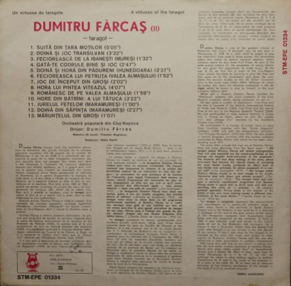 Dumitru Fărcaș - Un Virtuose Du Taragote Vol. II [2]