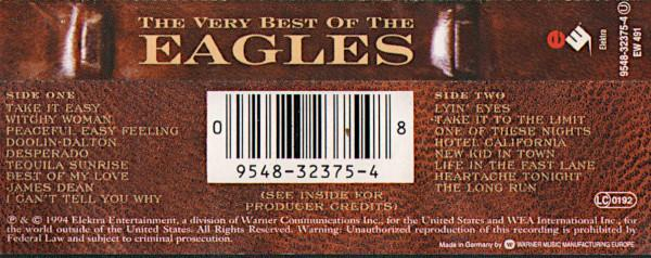 Eagles - The Very Best Of The Eagles, (Casetă Audio) [2]