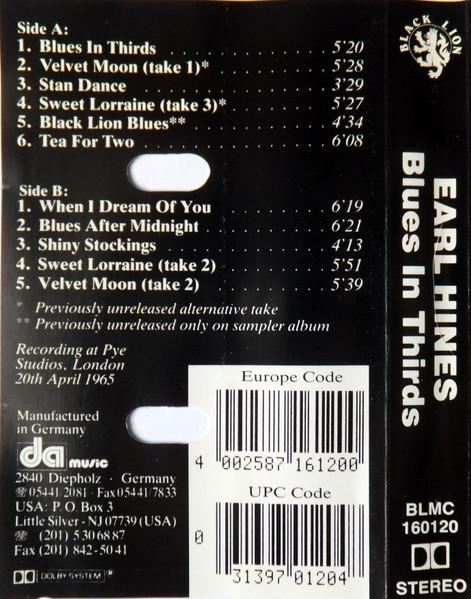 Earl Hines - Blues In Thirds (Caseta Audio) [2]