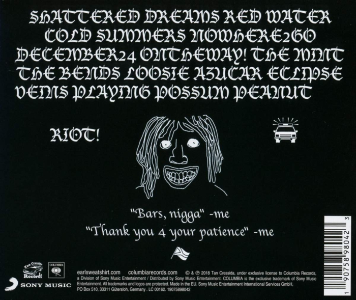 Earl Sweatshirt – Some Rap Songs (CD) [2]