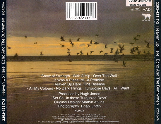 Echo & The Bunnymen - Heaven Up Here (CD) [2]