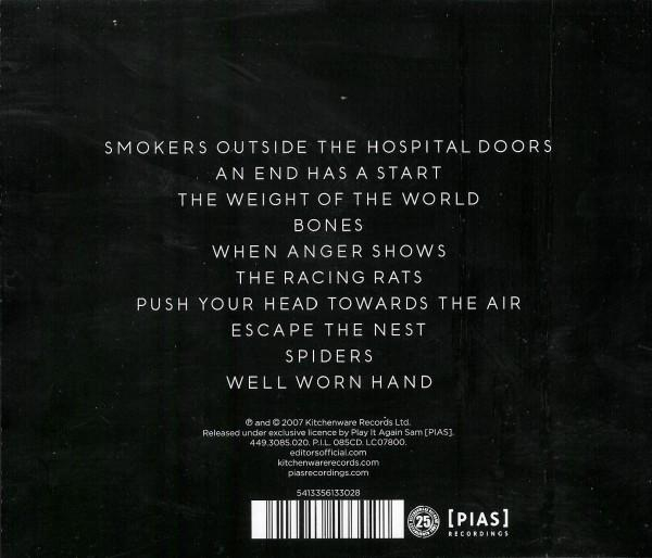 Editors - An End Has A Start [2]