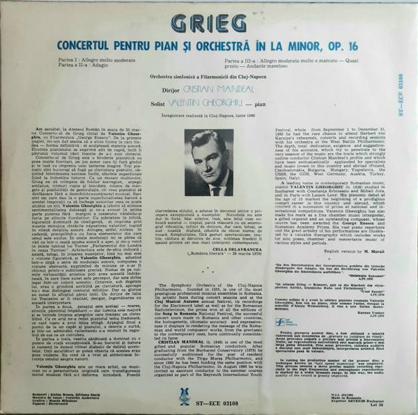 Edvard Grieg - Concerto For Piano And Orchestra In A Minor, Op. 16 = Concertul Pentru Pian Și Orchestră În La Minor, Op. 16 [2]