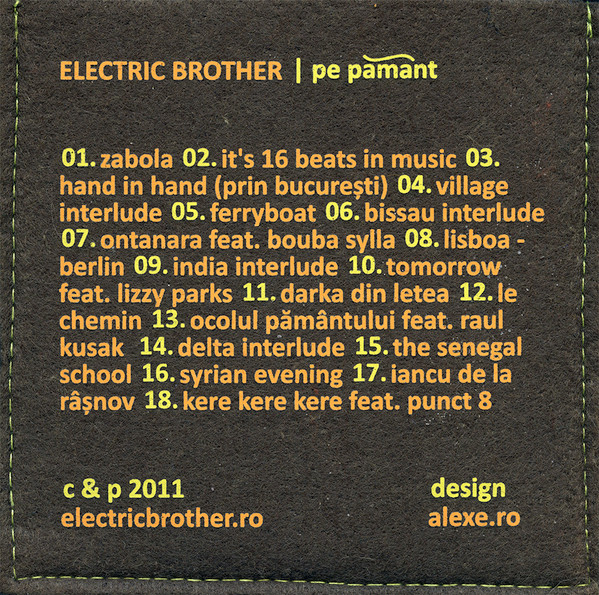 Electric Brother – Pe Pământ (CD) [2]
