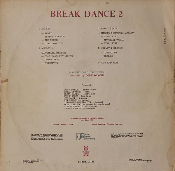 Electric Cord - Break Dance 2 (Disc Vinil) [2]
