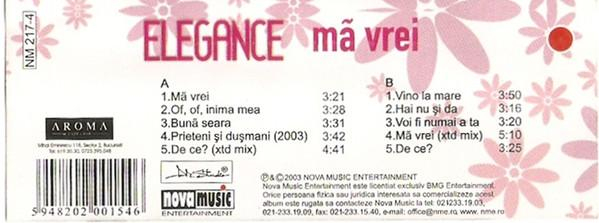 Elegance - Mă Vrei (Caseta Audio) [2]