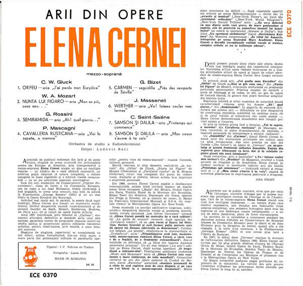 Elena Cernei - Arii Din Opere [2]
