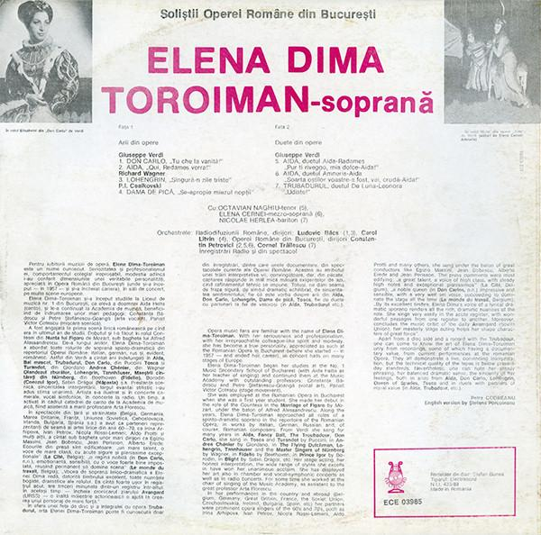 Elena Dima-Toroiman - Arii Și Duete Din Opere [2]