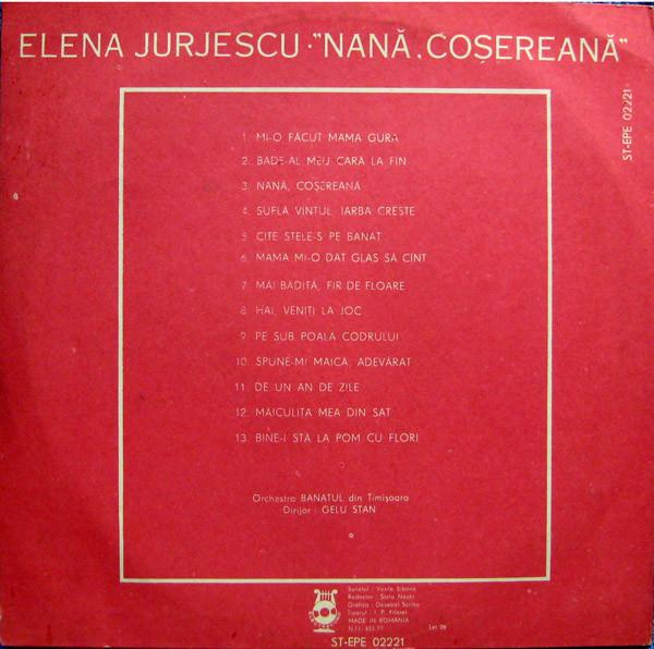 Elena Jurjescu - Nană, Coșereană [2]