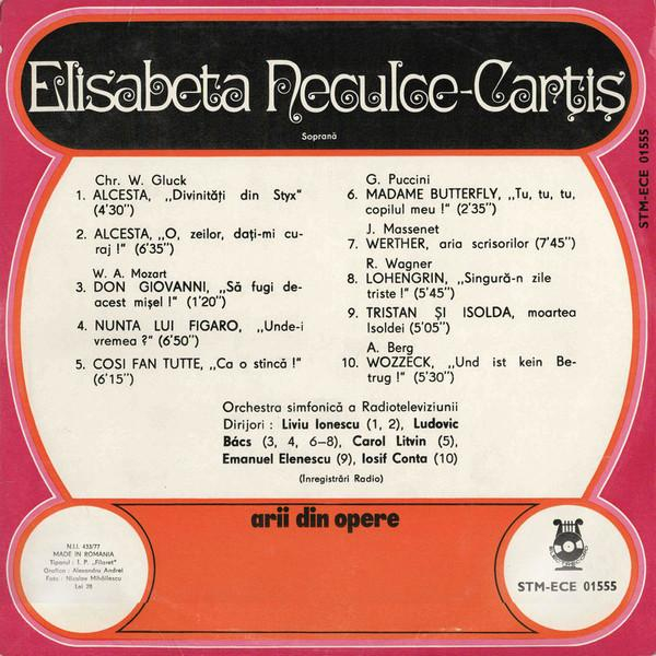 Elisabeta Neculce-Carțiș - Arii Din Opere [2]
