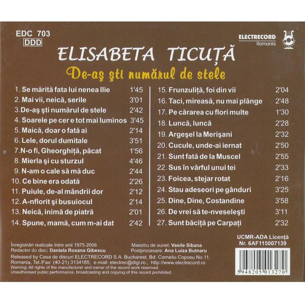 Elisabeta Ticuță - De-aș Ști Numărul De Stele [2]