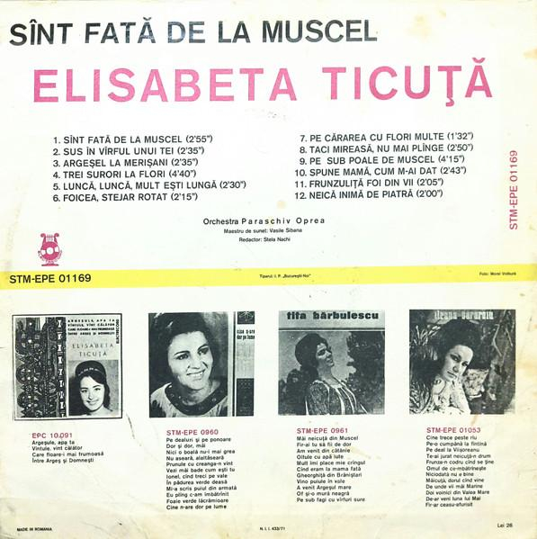 Elisabeta Ticuță - Sînt Fată De La Muscel [2]