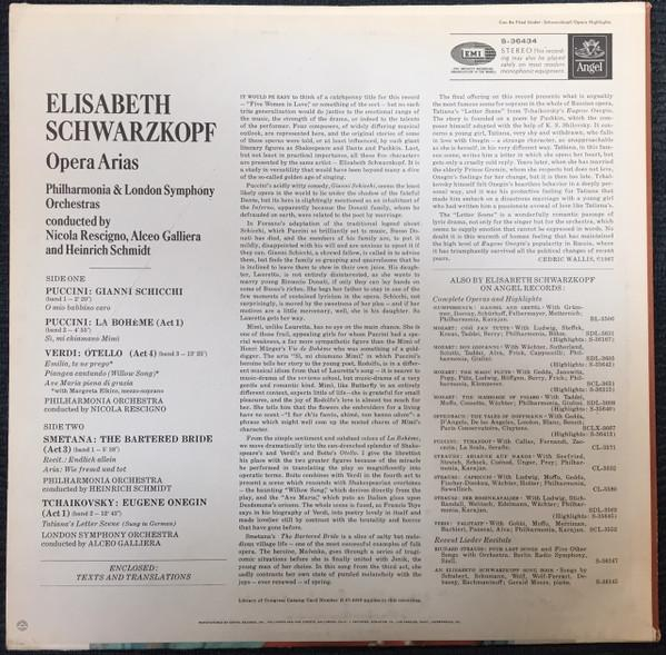 Elisabeth Schwarzkopf - Opera Arias [2]