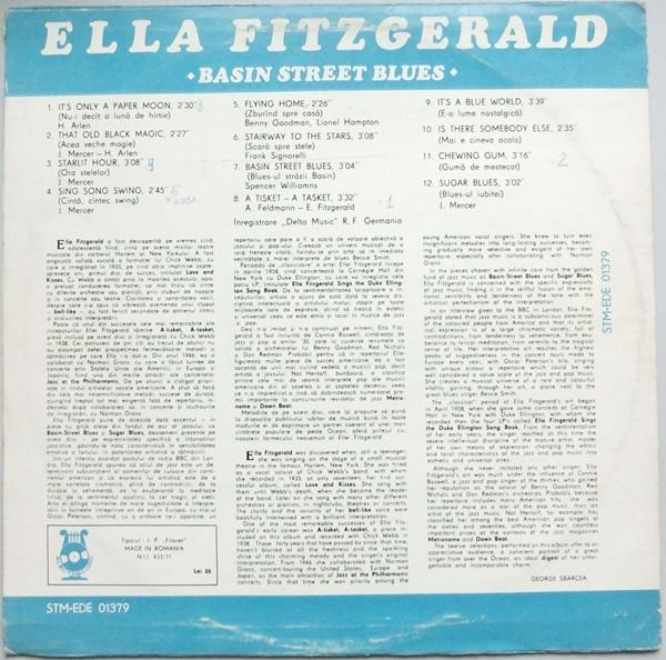 Ella Fitzgerald - Basin Street Blues (Disc Vinil) [2]