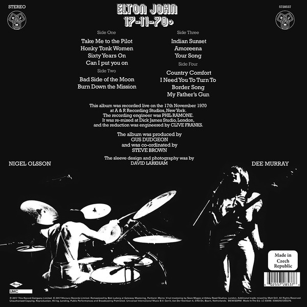 Elton John – 17-11-70+ (DISC VINIL) [2]