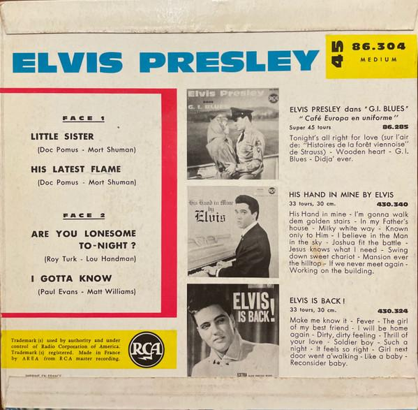 Elvis Presley - Little Sister (7 Inch), (Disc Vinil) [2]