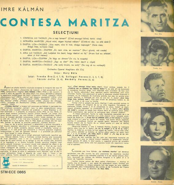 Emmerich Kálmán - Contesa Maritza - Selecțiuni [2]