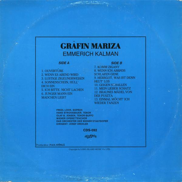 Emmerich Kálmán - Gräfin Mariza [2]