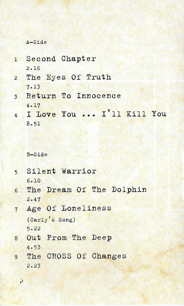 Enigma – 2: The Cross Of Changes (CASETA) [2]