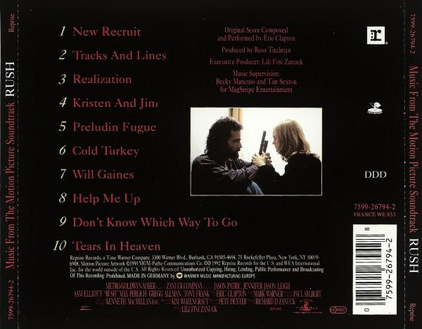 Eric Clapton - Music From The Motion Picture Soundtrack - Rush (CD) [2]