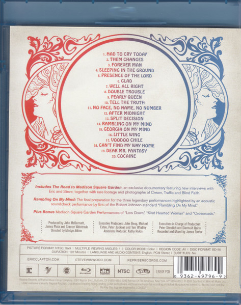 Eric Clapton, Steve Winwood – Live From Madison Square Garden [2]