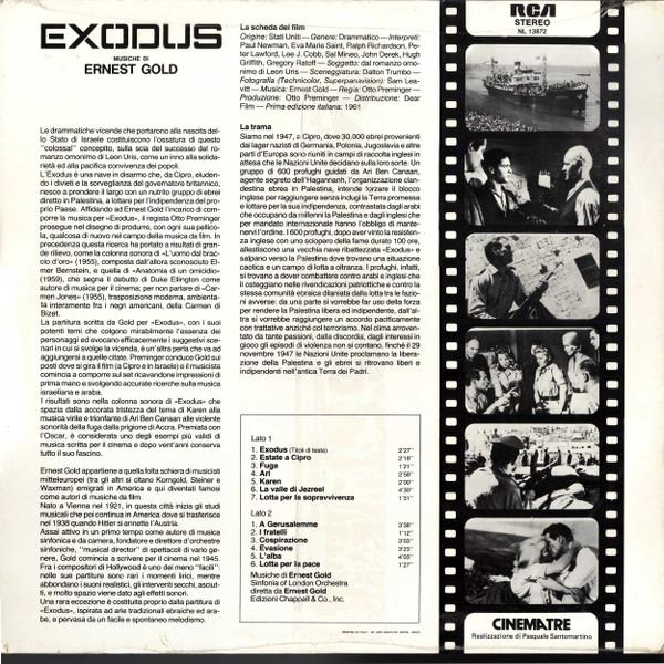 Ernest Gold - Exodus - Original Soundtrack (Disc Vinil) [2]