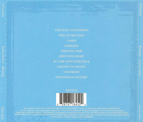 Europe – Collections (CD) [2]