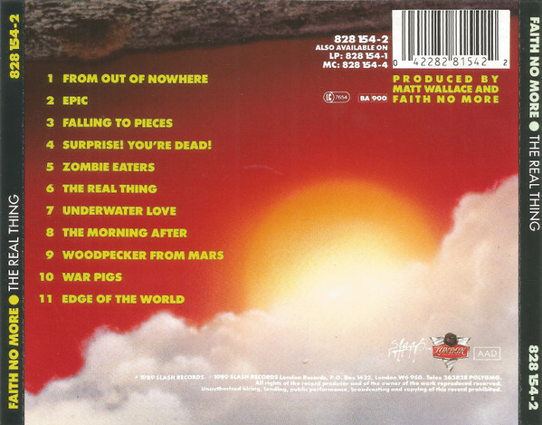Faith No More - The Real Thing (CD) [2]