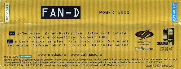 Fan D - Power 100%, (Casetă Audio) [2]