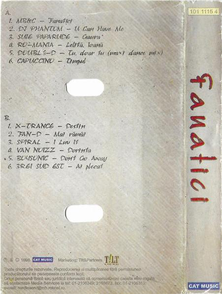 Fanatici (The Romanian Techno 2) , (Casetă Audio) [2]