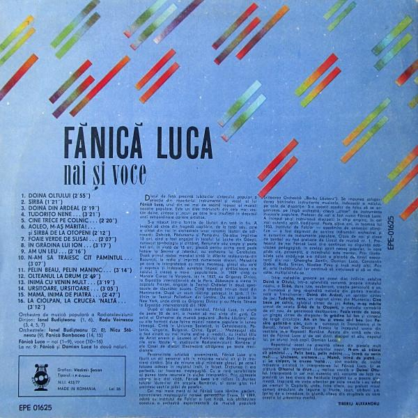 Fănică Luca - Nai Și Voce   [2]