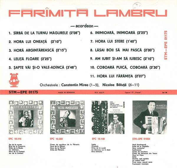 Fărîmiță Lambru - Acordeon(Disc Vinil) [2]