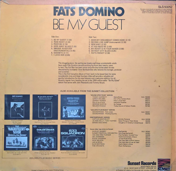 Fats Domino - Be My Guest [2]