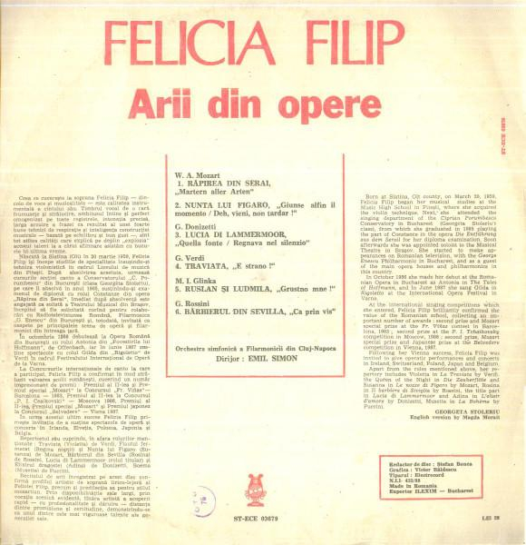 Felicia Filip - Operatic Arias (Arii Din Opere) [2]
