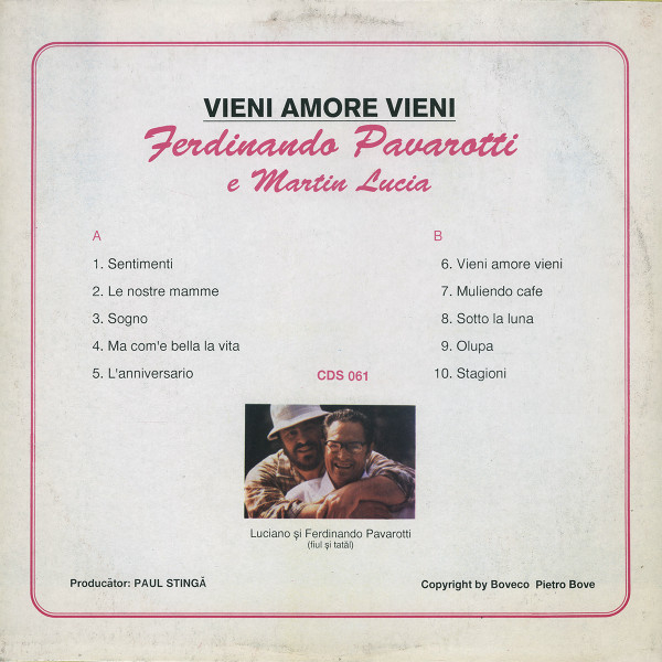 Fernando Pavarotti - Vieni Amore Vieni [2]