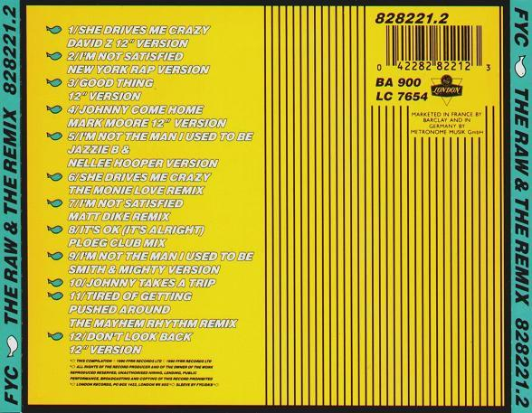 Fine Young Cannibals - The Raw & The Remix (CD) [2]
