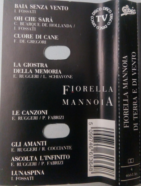 Fiorella Mannoia - Di Terra E Di Vento (Caseta Audio) [2]