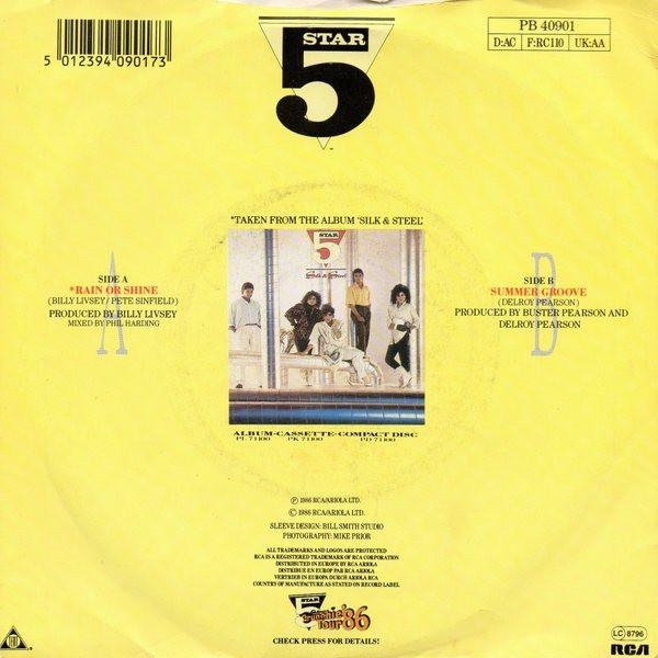 Five Star - Rain Or Shine (7 Inch) [2]