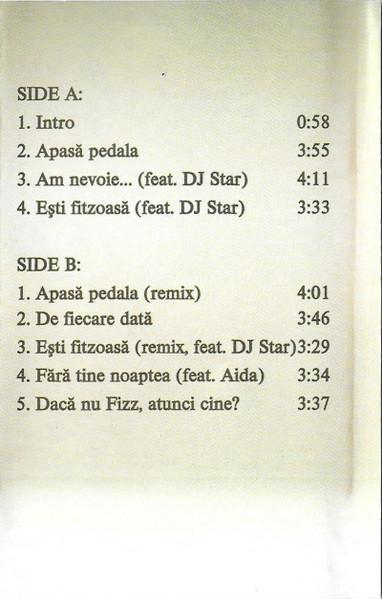 Fizz - Totul Sau Nimic (Caseta Audio) [2]