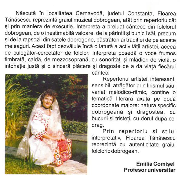 Floarea Tănăsescu - Hai la Dobrogea [2]
