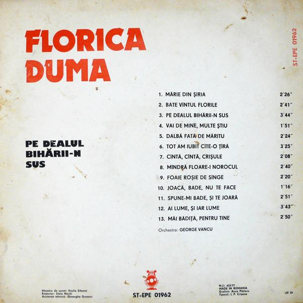 Florica Duma - Pe Dealul Bihării-n Sus [2]