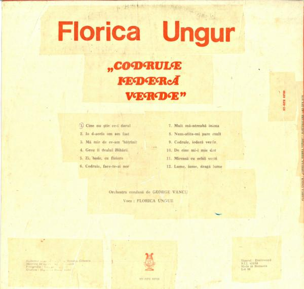 Florica Ungur - Codrule Iederă Verde [2]