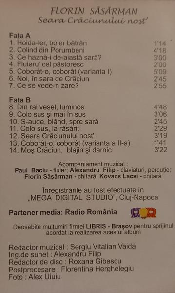 Florin Săsărman - Seara Craciunului Nost’, (Casetă Audio) [2]