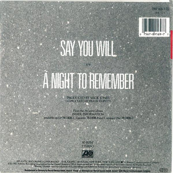 Foreigner - Say You Will (Disc Vinil) [2]