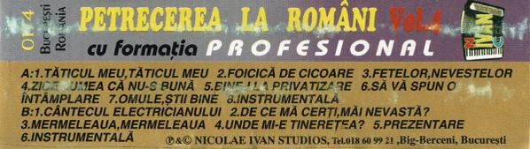 Formația Profesional - Petrecerea La Români Vol. 4 [2]
