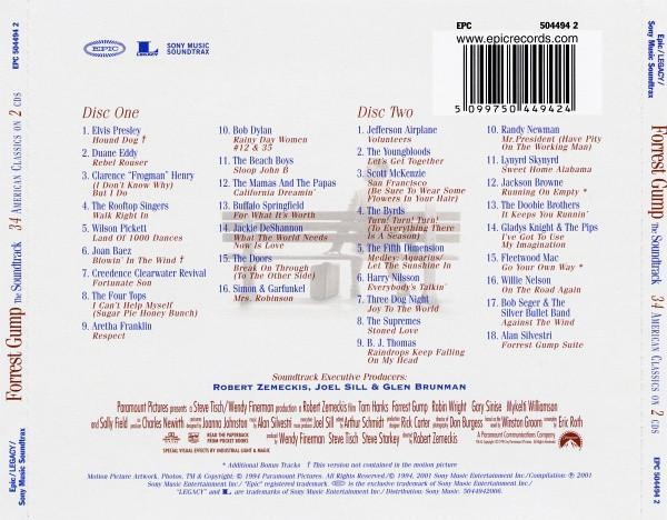 Forrest Gump (The Soundtrack) (CD Audio) [2]
